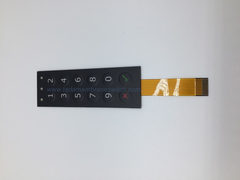 Membrane switch with FPC circuit