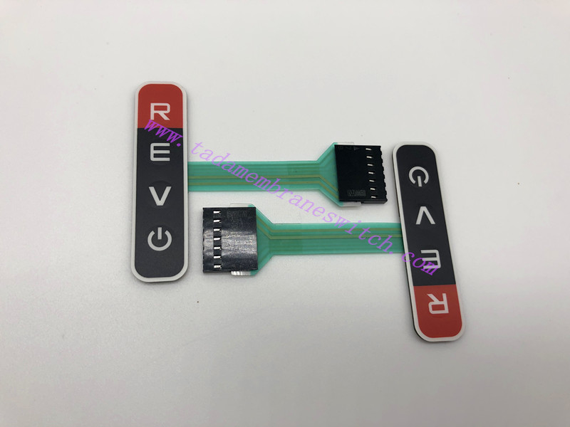 Membrane switch with LED backlight