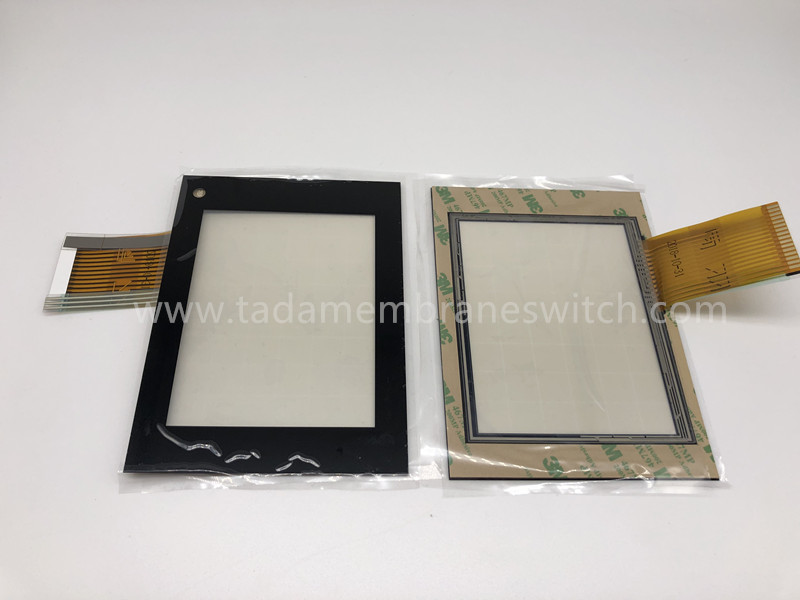 Membrane switch with touch screen