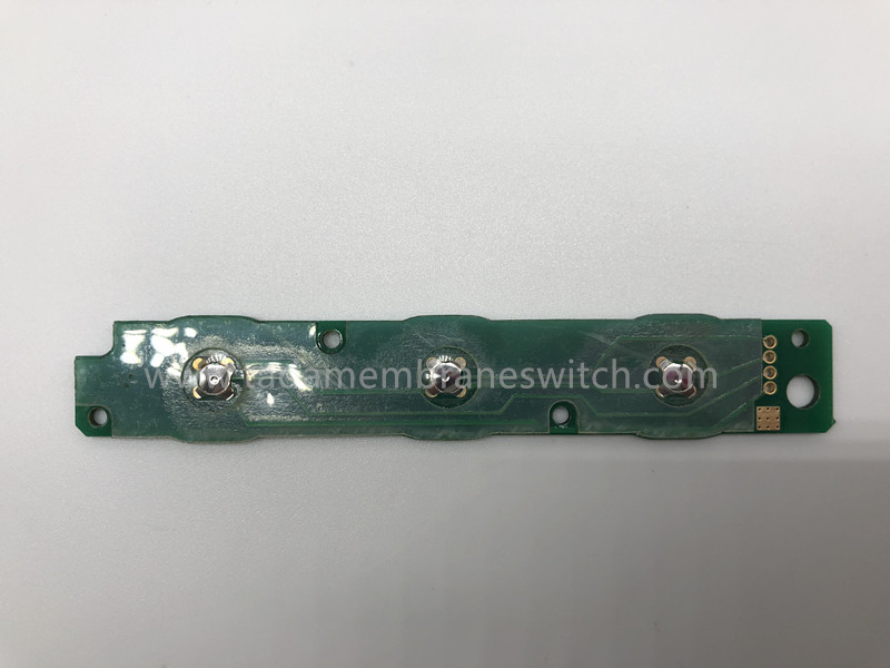 PCB with metal dome