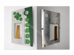 Membrane switch with Aluminium Plate