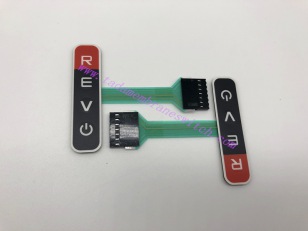 Membrane switch with LED backlight