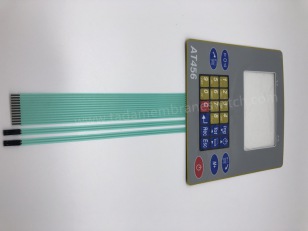 Membrane switch with LED backlight