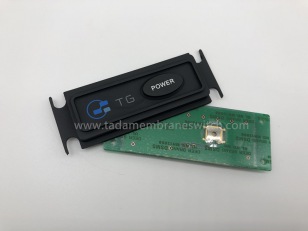 Membrane switch with silicone rubber