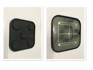 Membrane switch with silicone rubber
