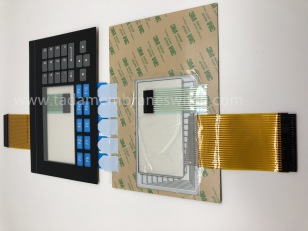 Membrane switch with touch screen