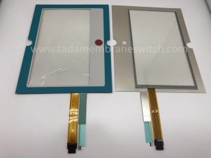 Membrane switch with touch screen