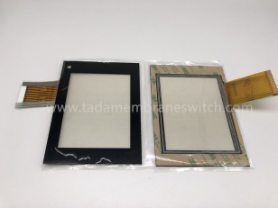 Membrane switch with touch screen