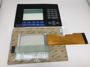 Membrane switch with touch screen