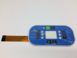 Membrane switch with FPC circuit