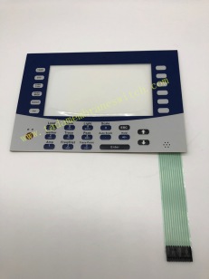 Membrane switch with LED insert