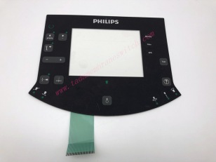 Membrane switch with silicone rubber