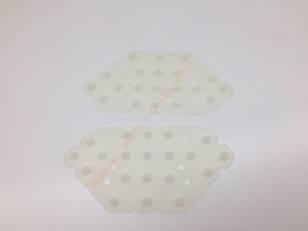 Membrane switch with silicone rubber